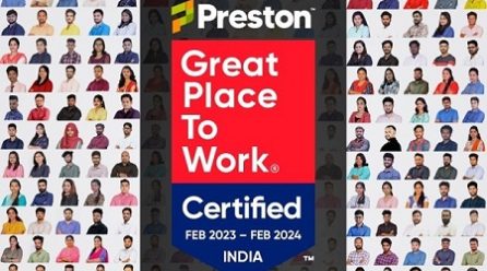 ‘Preston’, India’s Leading EdTech Company, Certified as ‘Great Place to Work®’