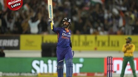 Cricket star Dinesh Karthik is next to join forces with Win Millions Lotto to help Indian charities