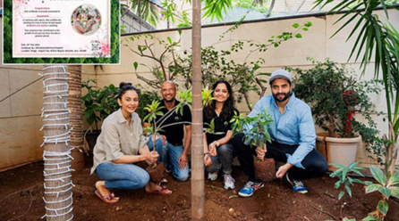 Rakul and Jackky’s Green Wedding: Planting Trees with Grow Billion Trees to Offset Carbon Footprints