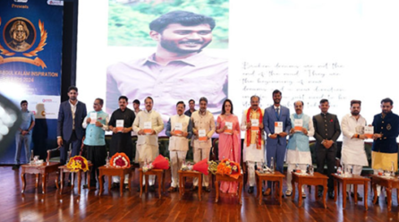 Tamil Nadu Youngster Josan Ranjjith’s book launched at Bharat Mandapam, Pragati Maidan, Delhi!