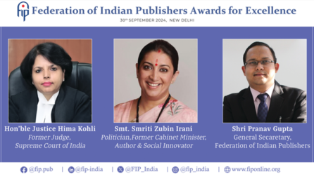 The Federation of Indian Publishers Gears Up for the 44th Awards for Excellence in Book Production 2024