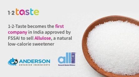 1-2-Taste Becomes First Company in India Approved by FSSAI to Sell Allulose, a Natural Low-Calorie Sweetener