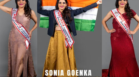 Sonia Goenka from MIQS Won Golden Heart at Woman of the Univesre 2024 at Istanbul, Turkey