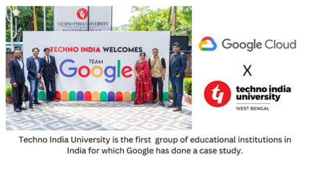 Techno India University Becomes First Educational Institution in India to Be Featured in a Google Cloud Case Study